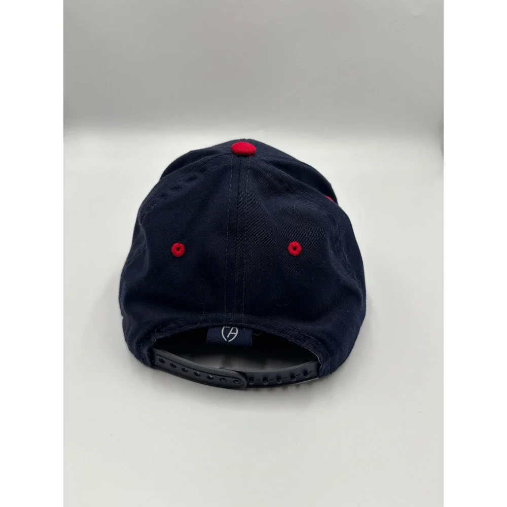 Cap‎ America Premium Line GT Snapback Hat Navy Blue Red Embroidered Cap 8505 XS
